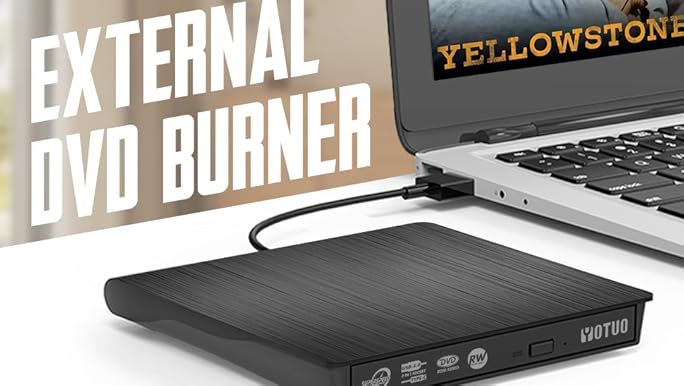 Amazon.com: YOTUO External DVD Drive, Portable USB 3.0 CD